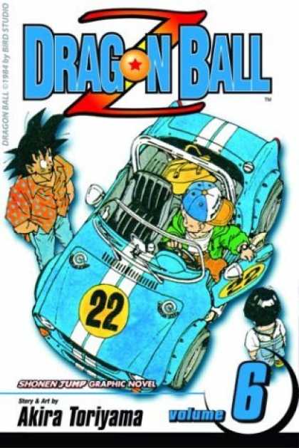 Bestselling Comics (2006) - Dragon Ball Z, Vol. 6 - Racing Car - Stripes - Cool Dude - Japan - Number 22