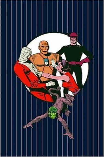 Bestselling Comics (2006) - The Doom Patrol Archives, Vol. 3 (DC Archive Editions) by Arnold Drake - Green Headed Monkey - Man Wrapped In Bandages - Woman In Red Blouse - Gloves - Man With Black Uni And Hard Hat