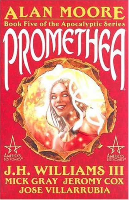 Bestselling Comics (2006) - Promethea (Book 5) (Promethea) by Alan Moore - Letters - Lady - Colors - Eyes - Teeth