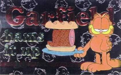 Bestselling Comics (2006) - Garfield Hams It Up (Garfield (Numbered Paperback)) by Jim Davis - Garfield - Ham - Fat Cat - Sandwich - Orange Cat