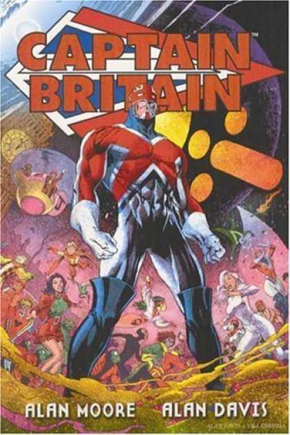 Bestselling Comics (2006) - Captain Britain TPB by Alan Moore