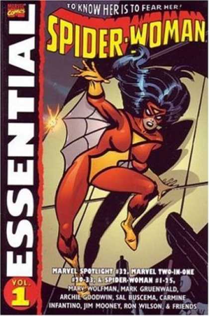 Bestselling Comics (2006) - Essential Spider-Woman, Vol. 1 (Marvel Essentials) by Marv Wolfman - Spotlight - Marv Goodman - Carmine Infantino - Archie Goodwin - Jim Mooney