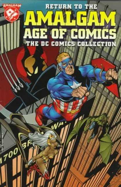 Bestselling Comics (2006) 3428 - Amalgam - Super Heroes - Collection - Captain America - Wolverine
