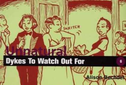 Bestselling Comics (2006) - Unnatural Dykes to Watch Out for (Dykes to Watch Out for) by Alison Bechdel - Dykes - Laundry Basket - Scratching Underarm - Tuxedo - Young Boy With Glasses