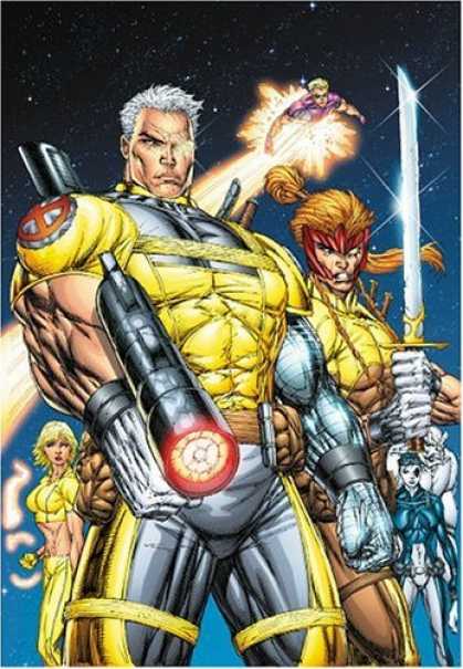 Bestselling Comics (2006) - X-Force & Cable Volume 1: The Legend Returns TPB by Rob Liefeld - Strong - Superhero - Powerful - Intimidating - Angry