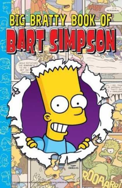 Bestselling Comics (2006) - Big Bratty Book of Bart Simpson by Matt Groening - Brat - Bart Simpson - Milhouse - Roar - Lisa