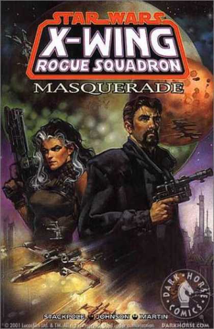Bestselling Comics (2006) - Masquerade (Star Wars: X-Wing Rogue Squadron, Volume 8) by Michael A. Stackpole - Luke Skywalker - Jedi - Battle - Light Sabers - Yoda