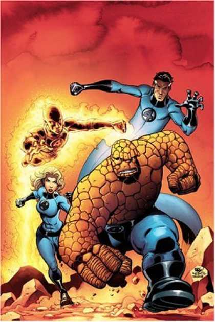 Bestselling Comics (2006) - Fantastic Four, Vol. 2 by Mark Waid - Fantastic Four - Invisible Woman - The Thing - Mr Fantastic - Human Touch