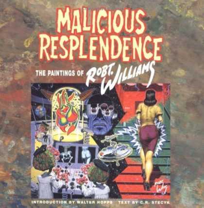 Bestselling Comics (2006) - Malicious Resplendence: The Paintings of Robt. Williams by Robert Williams - Malicious Resplendence - Robt Williams - Paintings - Stairs