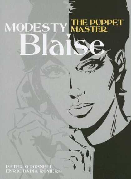 Bestselling Comics (2006) - Modesty Blaise: The Puppet Master (Modesty Blaise (Graphic Novels)) by Peter O'D - Puppet Master - Telephone - Lady - Blaise - Big Eyes