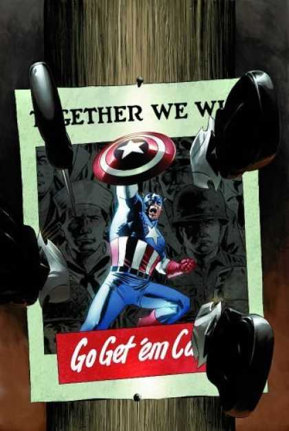 Bestselling Comics (2006) - Captain America: Red Menace, Vol. 1 by Ed Brubaker - Superhero - Captain America - Knifes - Shield - Poster