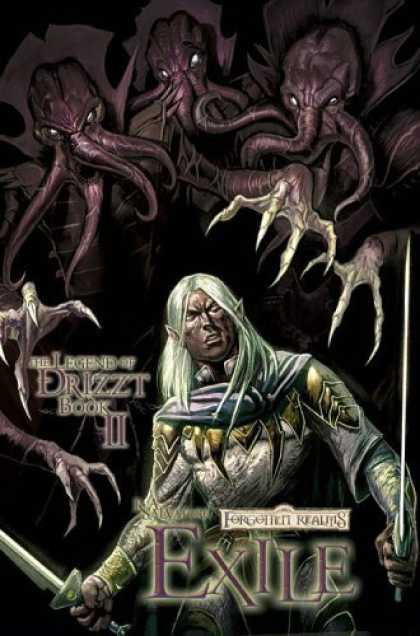 Bestselling Comics (2006) - Forgotten Realms: The Dark Elf Trilogy Book II Exile (The Legend of Drizzt) by R