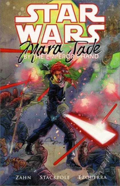 Bestselling Comics (2006) - Mara Jade: By the Emperor's Hand (Star Wars) by Timothy Zahn - Star Wars - Wars In Space - Imagination - Fighting - Win The War
