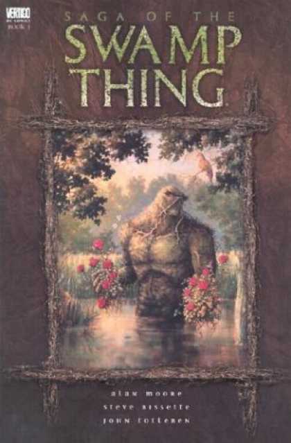 Bestselling Comics (2006) - Swamp Thing Vol. 1: Saga of the Swamp Thing by Alan Moore - Saga - Vertigo - Swamp Thing - Flowers - Tree