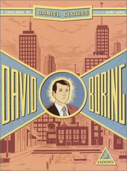 Bestselling Comics (2006) - David Boring by Daniel Clowes - Daniel Clowes - David Boring - New York City - Suit And Tie - Sepia Tone