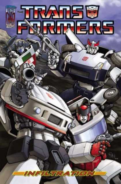 Bestselling Comics (2006) - Transformers: Infiltration by Simon Furman - The Transformers - Infiltration - Gun - Mask - Idw