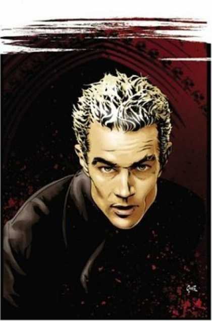 Bestselling Comics (2006) - Spike by Peter David - Frosted Hair - Man - Church - Black Shirt - Brown Eyes