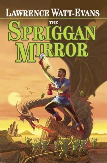 Bestselling Comics (2006) - The Spriggan Mirror by Lawrence Watt-Evans - Lawrence Watt-evan - The Spriggan Mirror - Dragon - Castle - Mountains