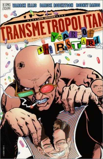 Bestselling Comics (2006) - Transmetropolitan Vol. 3: Year of the Bastard by Warren Ellis - Dc Comics - Warrne Ellis - Darick Robertson - Rodney Ramos - Ripping A Photograph