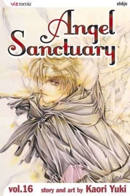 Bestselling Comics (2006) - Angel Sanctuary, Volume 16 (Angel Sanctuary (Paperback)) by Kaori Yuki - Angel Sanctuary - Cloke - Blonde Hair - Rocks - Kaori Yuki