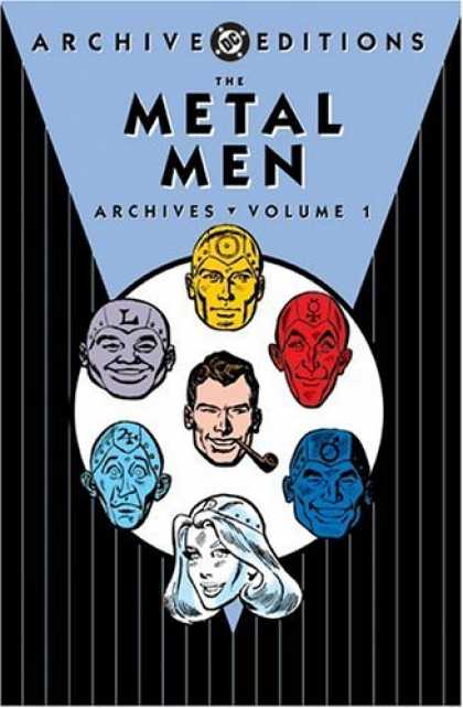 Bestselling Comics (2006) - The Metal Men Archives, Vol. 1 (DC Archive Editions) by Robert Kanigher - Archive Editions - Metal Men - Red - Yellow - Blue