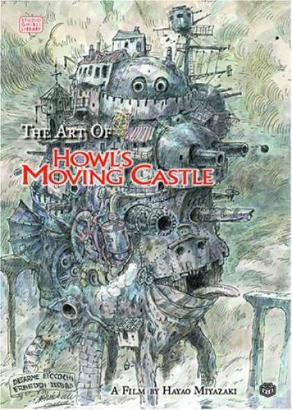 Bestselling Comics (2006) - The Art of Howl's Moving Castle by Hayao Miyazaki - Hayao Miyazaki - Manga - Anime - Walking Caslte - Cannon