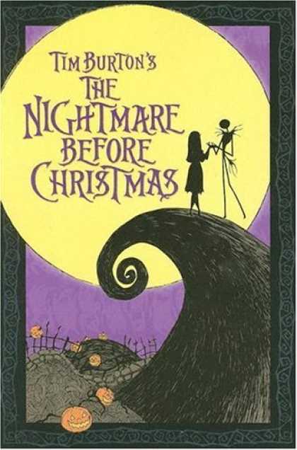 Bestselling Comics (2006) - Tim Burton's the Nightmare Before Christmas (Manga) by Tim Burton - Moon - Jack-o-lantern - Night Time - Fence - Tim Burton