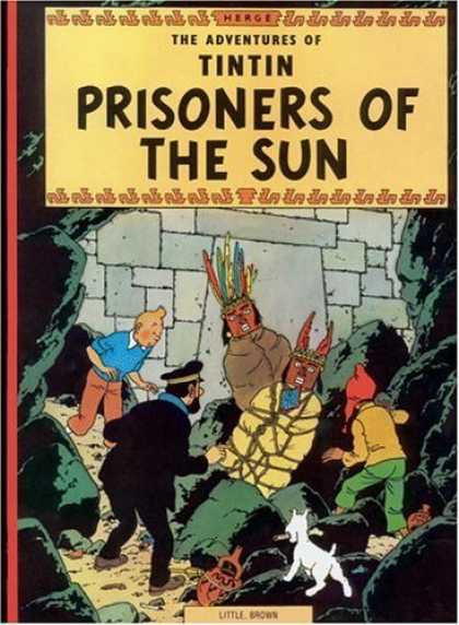 Bestselling Comics (2006) - Prisoners of the Sun (The Adventures of Tintin) by Herge - Tintin - Prisoners Of The Sun - Herge - Finding Indians - Little White Dog