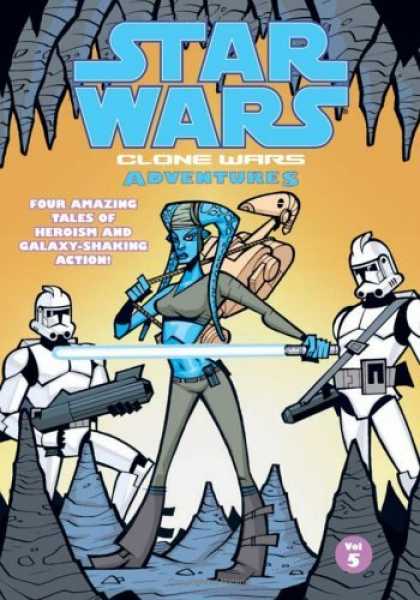 Bestselling Comics (2006) - Clone Wars Adventures. Vol. 5 (Star Wars: Clone Wars Adventures) by Matt Jacobs - Star Wars - Clone Wars - Adventures - Four Amazing Tales Of Heroism And Galaxy Shaking Action - Stormtroopers
