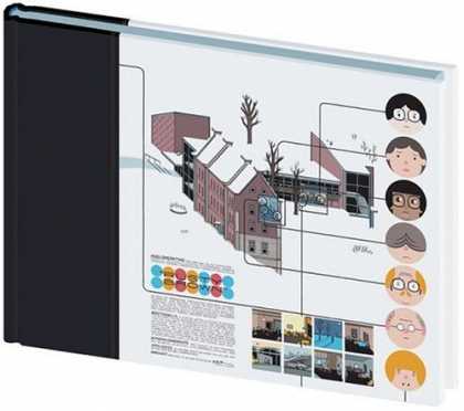 Bestselling Comics (2006) - The ACME Novelty Library #16 by Chris Ware - House - Black - White - Circle - Words