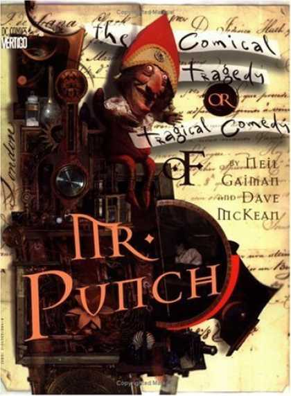Bestselling Comics (2006) - Mr. Punch by Neil Gaiman - Mr Punch - The Comical Tragedy - Tragical Comedy - Wheel Chair - Dc Comics Vertigo