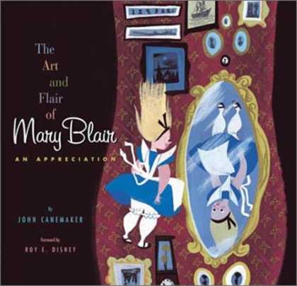Bestselling Comics (2007) - Art And Flair Of Mary Blair, The by John Canemaker - Upside Down - Mirror - Alice In Wonderland