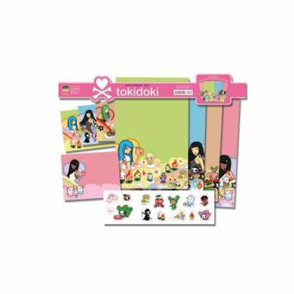Bestselling Comics (2007) - Tokidoki Stationery Set by Tokidoki - Heart - Stuffs - Girls - Notebooks - Ruler