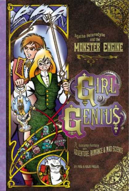 Bestselling Comics (2007) - Girl Genius Volume 3: Agatha Heterodyne & The Monster Engine (Girl Genius) by Ph