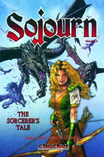 Bestselling Comics (2007) - Sojourn Volume 5: A Sorcerer's Tale (Sojourn) by Ian Edgington - Sojourn - The Sorcerers Tale - Arrow - Checker - Marz Land