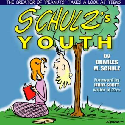 Bestselling Comics (2007) - Schulz's Youth by Charles M. Schulz - Boy - Tree - Girl - Book - Grass