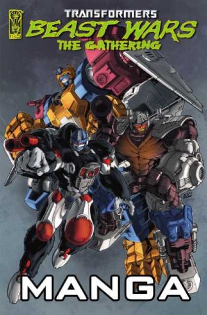 Bestselling Comics (2007) - Transformers: Beast Wars: The Gathering Manga (Transformers) by Simon Furman - Transformers - Beast Wars - The Gathering - Robot - Manga