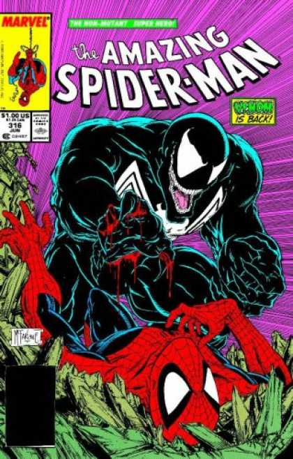 Bestselling Comics (2007) - Spider-Man: Birth of Venom by Jim Shooter - Spiderman Beat - Venom - Crushing - Muscles - Pain