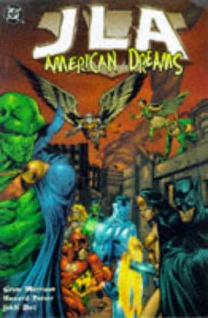 Bestselling Comics (2007) - JLA Vol. 2: American Dreams by Grant Morrison - Jla - American Dreams - Wings - Flight - Batman