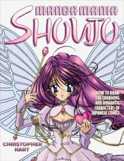 Bestselling Comics (2007) - Manga Mania Shoujo: How to Draw the Charming and Romantic Characters of Japanese - Fairy - Wand - Christopher Hart - Wings - How To Draw