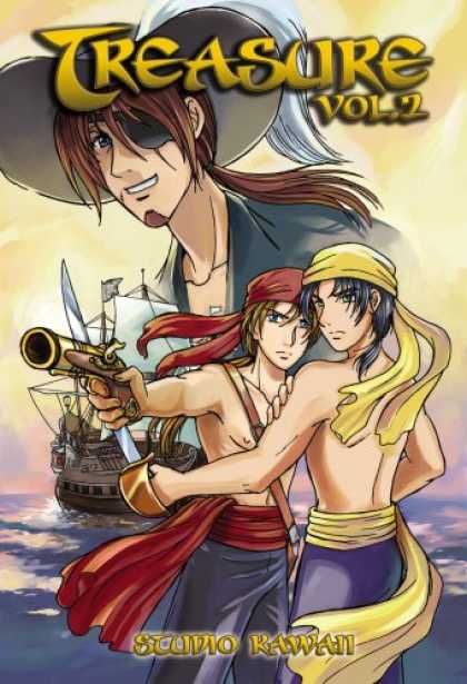 Bestselling Comics (2007) - Treasure Volume 2 (Yaoi) by Studio Kawaii - Treasurevol1 - Gun - Ship - Sea - Cap