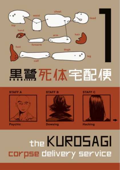 Bestselling Comics (2007) - The Kurosagi Corpse Delivery Service, Volume 1 by Eiji Ohtsuka