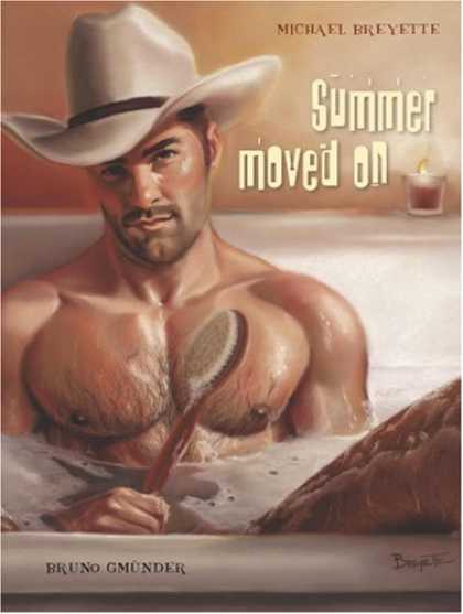Bestselling Comics (2007) - Summer Moved on by Michael Breyette - Cowboy - Bath - Brush - Hat - Candle