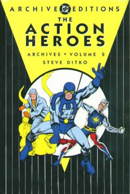 Bestselling Comics (2007) - Action Heroes Archives, The: Volume 2 (Archive Editions (Graphic Novels)) by Dav - Yellow - Masks - Men - Coustumes - Triangle