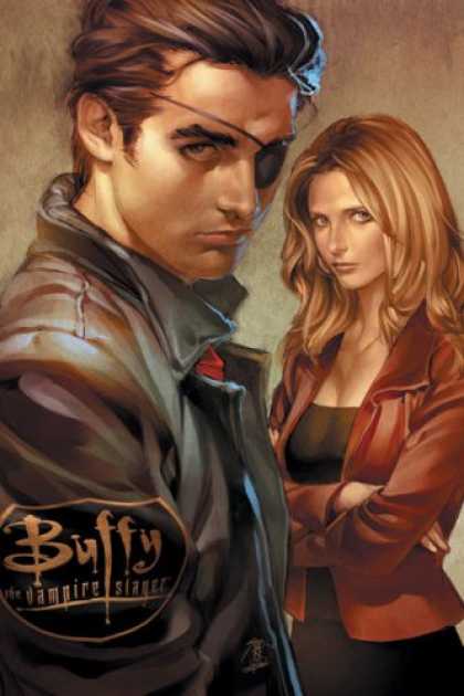 Bestselling Comics (2007) - Buffy the Vampire Slayer Season 8, Issue 2 by Joss Whedon - Vampire Slayer - Eye Patch - Buffy - Leather Jacket - Vampire Hunter