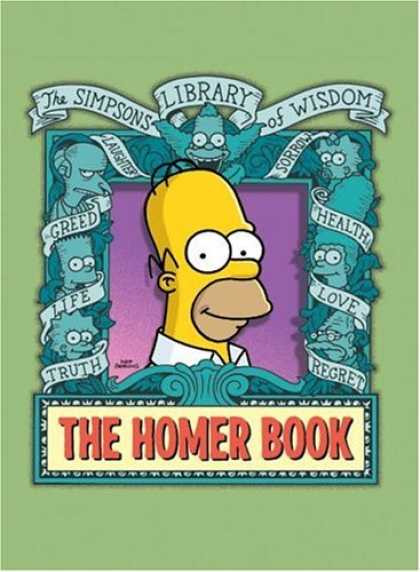 Bestselling Comics (2007) - The Homer Book (Simpsons Library of Wisdom) by Matt Groening