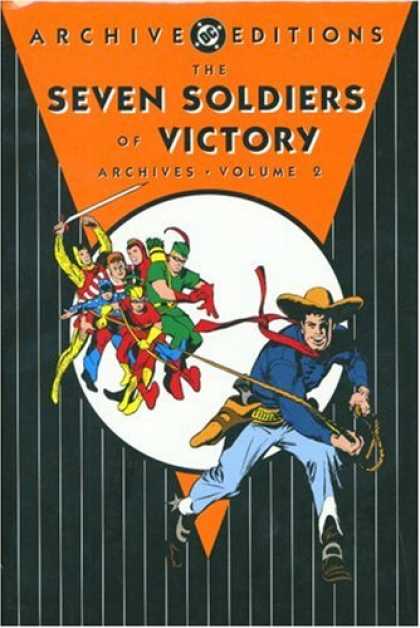 Bestselling Comics (2007) - Seven Soldiers of Victory Archives, Vol. 2 (DC Archive Editions) by Various - The Seven Soldiers Of Victory - Archives Volume 2 - Super Heros - Cowboy - Rounded Up