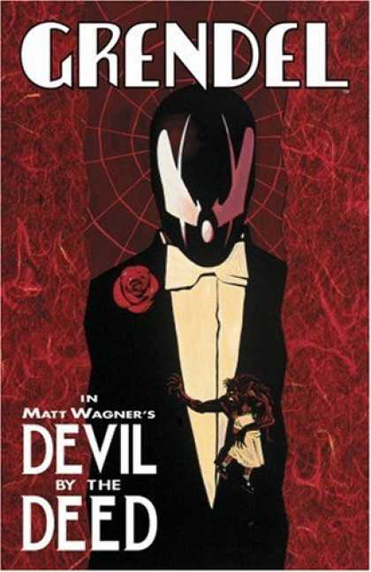 Bestselling Comics (2007) - Grendel: Devil By The Deed (Grendel (Graphic Novels)) by Matt Wagner - Grendel - Devil By The Deed - Tux - Rose - Spiderweb