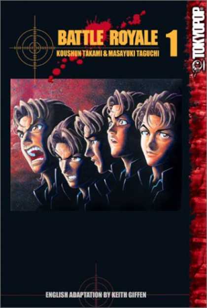 Bestselling Comics (2007) - Battle Royale, Book 1 by Koushun Takami - Tokyopop - Battle Royale - Crosshairs - Bloodstain - English Adaptation