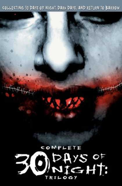 Bestselling Comics (2007) - Complete 30 Days Of Night Trilogy by Steve Niles - Collecting 30 Days Of Night - Dark Days - Return To Barrow - Trilogy - Face